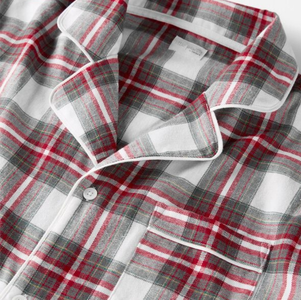 NWT Organic Plaid Christmas Pajamas